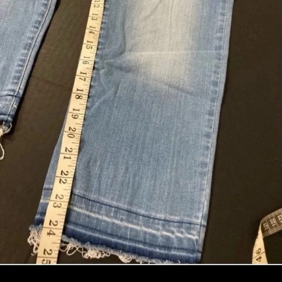 a.n.a Light Blue Straight Jeans - Picture 4 of 5